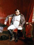 Napoleon Bonaparte abdicated in Fontainebleau Paul Delaroche